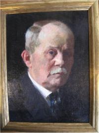 Portrait of Edward Henry Potthast: Self-portrait